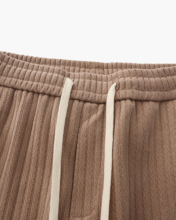 Roman Crest Trousers – Sand Nude
