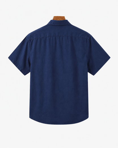 Cape Harbor Linen Shirt – Ocean Blue
