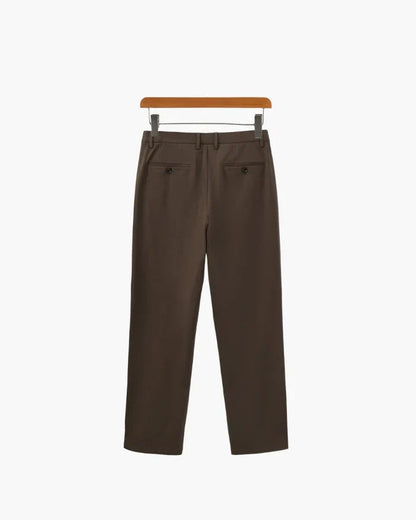 Valmere Tailored Trousers – Espresso Brown
