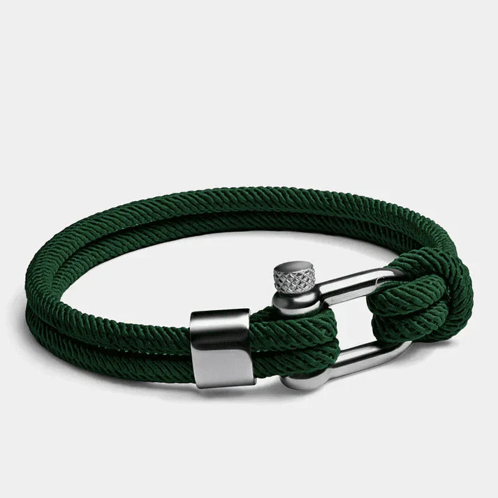 Verdan Coast Bracelet – Forest Green