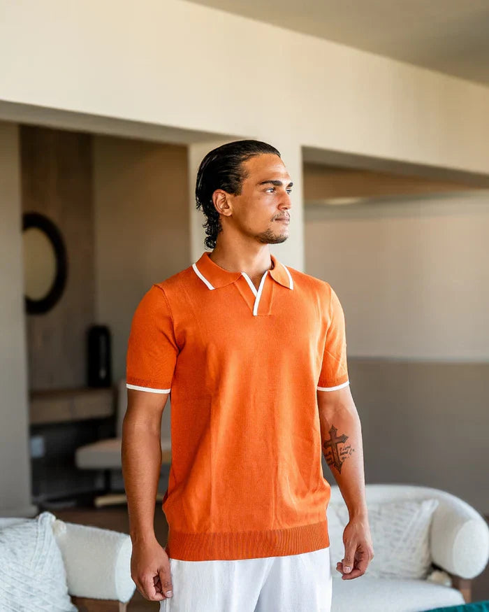 Monterey Polo – Sunset Orange
