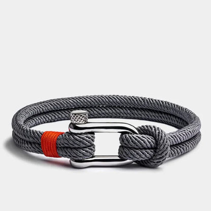 Auren Strand Bracelet – Slate Gray