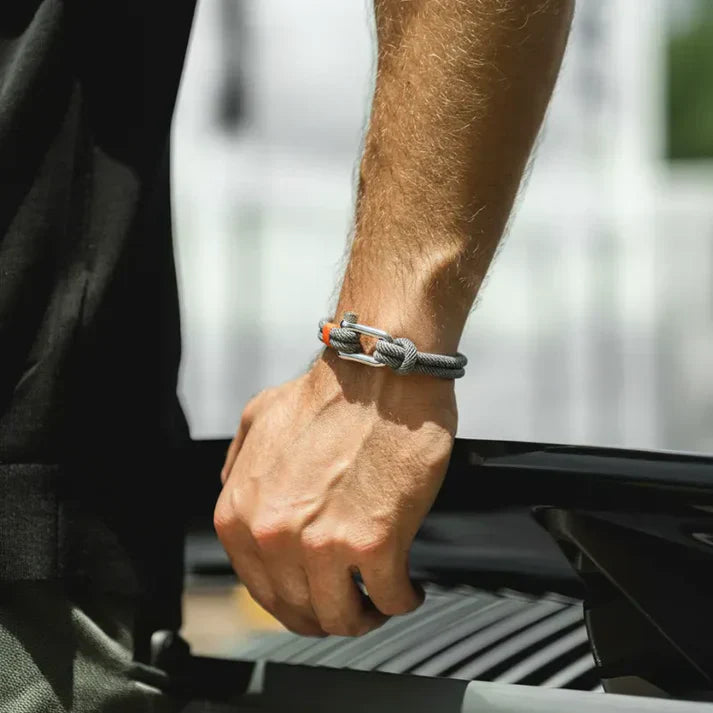 Auren Strand Bracelet – Slate Gray